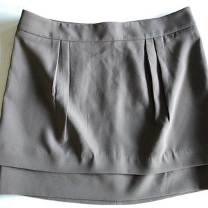 Express Mini Skirt 6 Taupe NWT